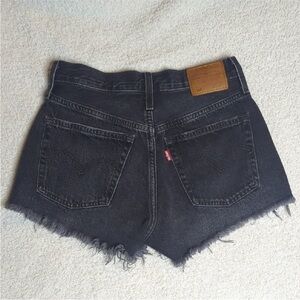 Levi’s 501 Distressed Denim Shorts